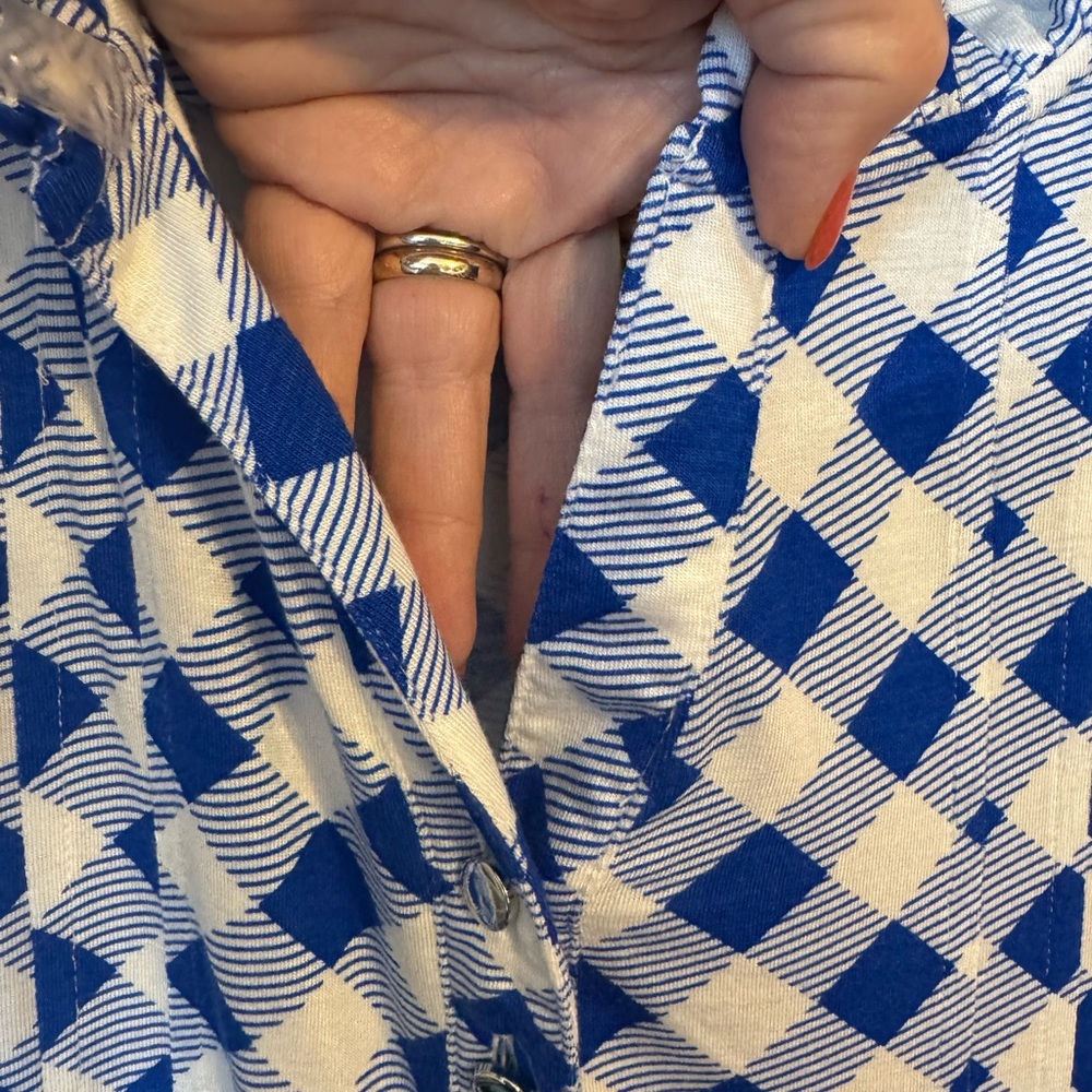 NWT  KIM ROGERS  SUMMER TOP   2X PLUS     #CL4 - Picture 2 of 10